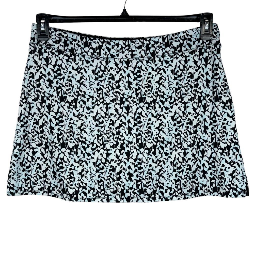 Tranquility by Colorado Clothing Large Skort Pull-On Floral Stretch Slits Multi
